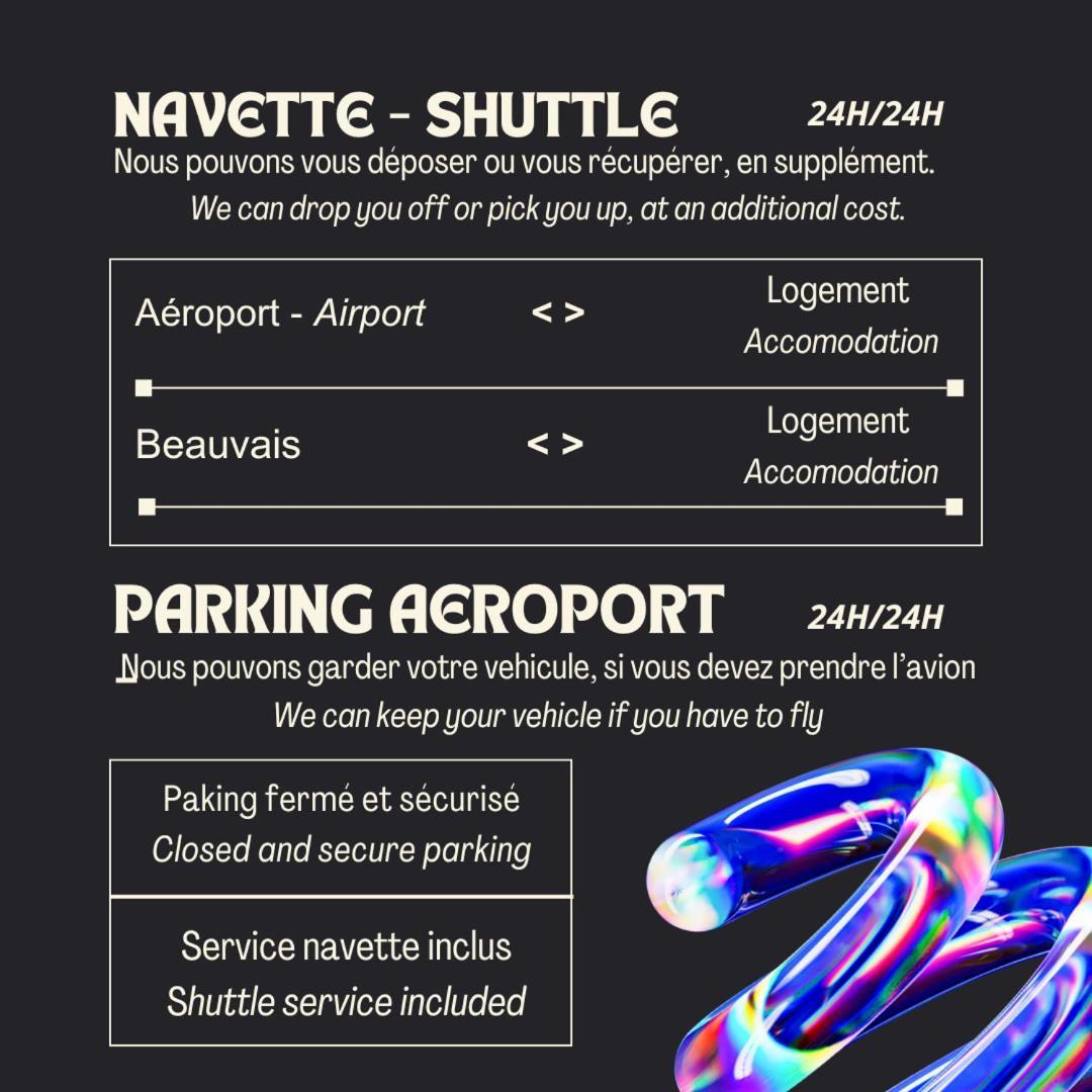 Kay Doudou 60M2 - 5 Min Aeroport - Navette - Parking Bonlier Exterior foto